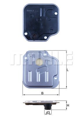 HYUNDAI /KIA HX 244 MAHLE KNECHT