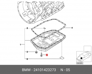 Болт BMW OE 24 10 1 423 273 BMW