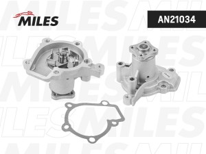 Насос водяной HYUNDAI/KIA 1.8/2.0 01 (DOLZ H203) AN21034 AN21034 MILES