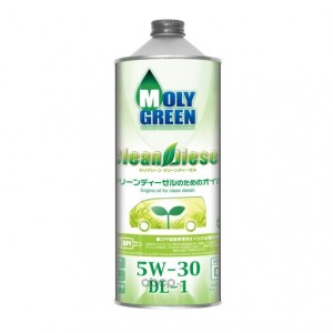 Масло моторное дизельное полусинтетическое MOLYGREEN DIESEL DL-1 DPF/ 1 л. 04701 0470124 MOLY GREEN