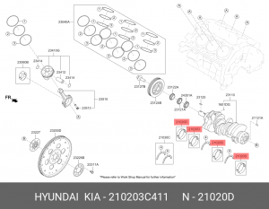HYUNDAI/KIA-210203C411_аa 210203C411 HYUNDAI KIA