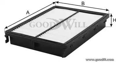 Фильтр воздушный AG462 AG 462 GOODWILL