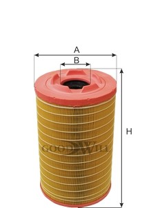 Фильтр воздушный AG1048 AG 1048 GOODWILL