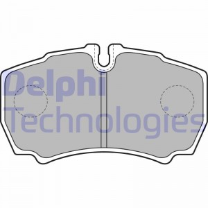 LP1826 колодки тормозные !зад. 29123 без датчиков\ Iveco Daily/Citi 99> 110х64х2 LP1826 DELPHI