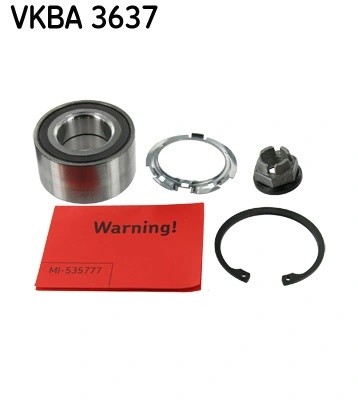 Подшипник перед. ступицы к-т  ЛАДА ЛАРГУС Nissan MICRA 1/03-> Renault CLIO III/M VKBA3637 SKF