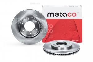 Диск тормозной передний вентилируемый '3050-372 3050372 METACO