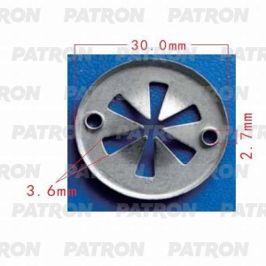VW/AUDI Пружиный зажим P370187 PATRON