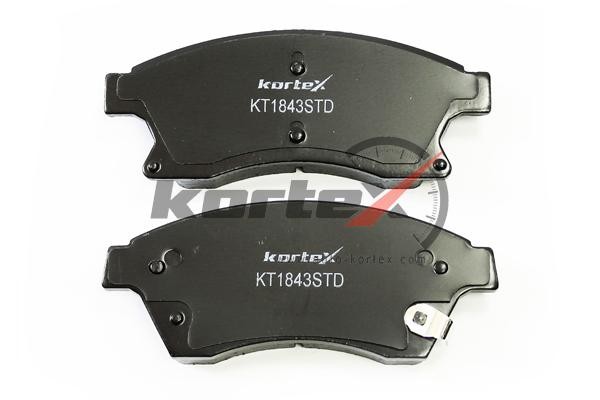 Колодки торм. OPEL ASTRA J 09 - перед. к-т KT1843STD KT1843STD KORTEX