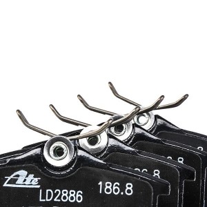 13.0470-2886.2 колодки дисковые задние! ceramic\ VW Golf/Passat/Polo, Audi A2-A8 13.0470-2886.2 ATE