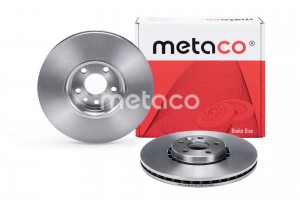 Диск тормозной передний вентилируемый 3050271 METACO