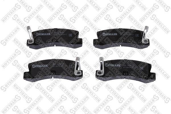 колодки дисковые з.! с антискр. пл.\ Toyota Corolla/Carina/Celica 1.6-2.0/D/16V  225-004B-SX STELLOX