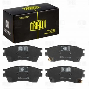 Колодки тормозные FAW X80 передние TRIALLI PF 2348 TRIALLI