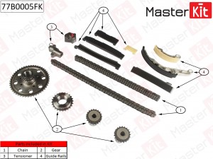 NISSAN NAVARA (D40) (2005-2015) 77B0005FK MASTER KIT
