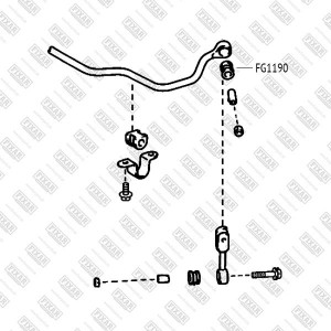 TOYOTA LAND CRUISER 80/100 FG1190 FIXAR