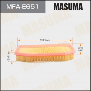 фильтр воздушный!\ BMW F10 3.0i 11> MFA-E651 MASUMA