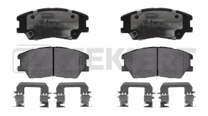 Колодки торм. диск. передн. Kia Soul III 19- BS1261 BS-1261 ZEKKERT