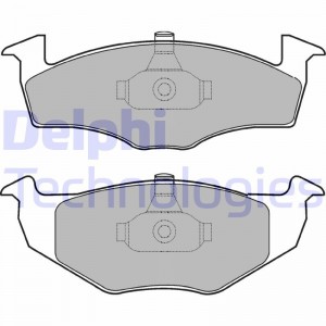 LP1601 колодки дисковые п.\ VW Polo/Lupo 1.0i-1.9SDi 97> LP1601 DELPHI