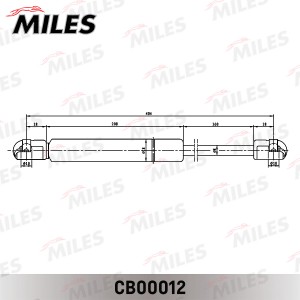 Упор газовый крышки багажника AUDI 100/A6 90-97 CB00012 CB00012 MILES