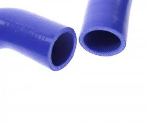 Патрубок ГАЗ-33104 Валдай дв.ММЗ-245 радиатора комплект 2шт. синий силикон MEGAP 13017017 MEGA POWER