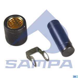 Ремкомплект ROR колодок тормозных (палец,ролик,пластина) SAMPA 085532 SAMPA