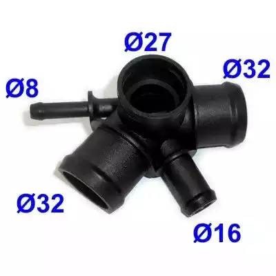 Фланец VW Golf (97-05) AUDI A3 (96-03) SKODA Octavia (97-07) системы охлаждения  93129 MEAT DORIA
