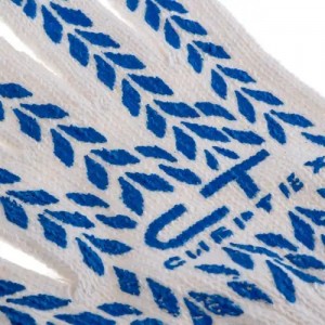 Перчатки х/б 6-и нит. 7 класс ПВХ протектор белая СИБРТЕХ 67704 SIBRTEC