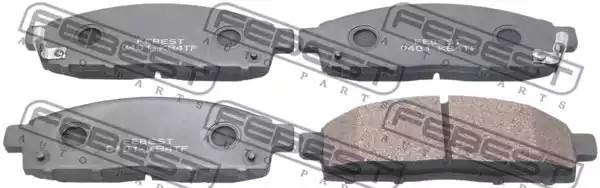 Колодки передние 0401-KB4TF 0401KB4TF FEBEST