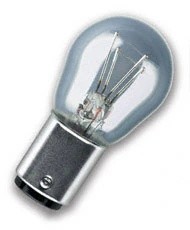 P21/5W BAY15D Смещенные фиксаторы BAY15d 7528 OSRAM
