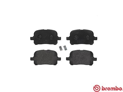 Колодки тормозные TOYOTA Camry (V20) LEXUS передние (4шт.) BREMBO P83040 BREMBO