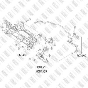 NISSAN X-TRAIL (T30) (2001>) FG0192 FIXAR