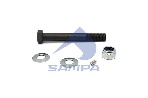 р/к пальца рессоры!(мр)20x44.5x97/104 палец+гайка+шайба+масленка\RVI Manager/Max 080603 SAMPA