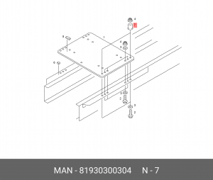Зажимная гильза 81930300304 MAN