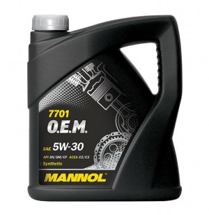 Масло моторное MANNOL 7701 Energy Formula OP 5W-30 SN/SM/CF C2/C3 синтетическое  MN7701-4 MANNOL