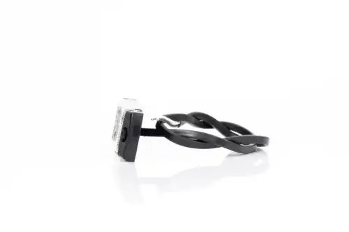 фонарь габаритный! белый прямоуг. LED 130x32 с проводом 0.5м\ FT018BLED FRISTOM