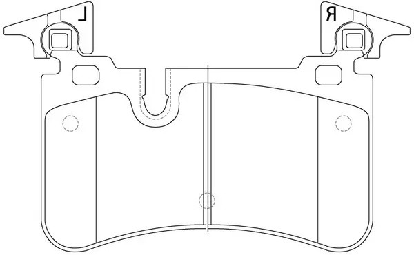 Колодки тормозные MERCEDES-BENZ C 63 AMG 02.08-01.14, MERCEDES-BENZ E 63 AMG 02. BP31557 SB NAGAMOCHI