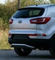 Защита заднего бампера Kia Sportage SL (труба d60, элементы профиля) R86323W500 HYUNDAI KIA