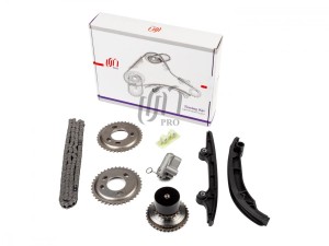 Комплект ГРМ Ford 2.2 TDCi (Цепь 122Z 1704087,натяжитель, 3 башмака, 3 звездочки 14CDC028 UNITED MOTORS PRO