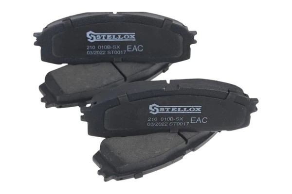колодки дисковые задние! с антискрип. пл.\ Toyota Celica 2.0i GT 85-90/Supra 3.0 210-010B-SX STELLOX