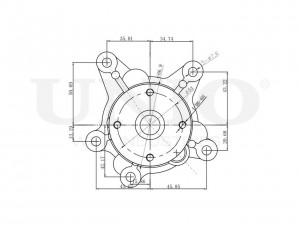 Помпа водяная WAP10002 UNIO