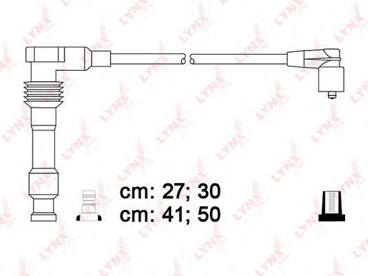 к-кт проводов высоковольтных!\ Opel Astra/Corsa/Tigra/Vectra 1.4-1.6i 16V 93-02 SPE5916 LYNXAUTO
