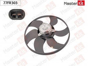 Вентилятор охлаждения радиатора Renault LOGAN I (LS_, KS_)/SANDERO 2004 - 77FR30 77FR303 MASTER KIT
