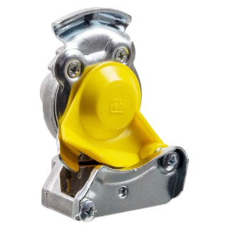 Головка соединительная тормозной системы прицепа 16мм (груз.авто) желтая с клапа 07079 FEBI BILSTEIN