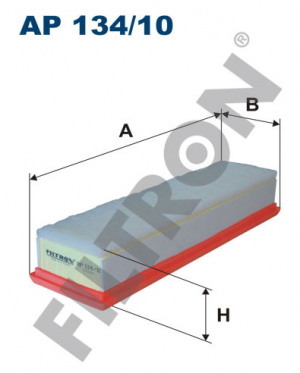 Фильтр воздушный ЛАДА Largus RENAULT Logan (12-) (8кл.) FILTRON AP13410 FILTRON