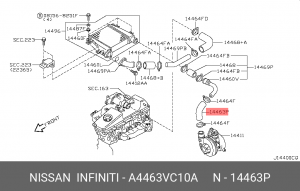 ДЕТАЛЬ, арт. A4463VC10A, NISSAN A4463-VC10A NISSAN