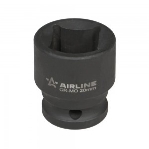 Головка ударная торцевая 1/2 DR четырехгранная 20 мм L=40 мм (ATAS909) ATAS909 AIRLINE