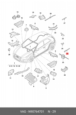 VAG N 907 647 01 VAG