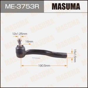 наконечник рулевой наружный правый!\ Toyota Camry 2.4/3.0 03> ME-3753R MASUMA