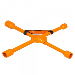 Ключ баллонный крестовой усиленный (17*19*21*22) пласт. подвес (AK-B-15) AK-B-15 AIRLINE