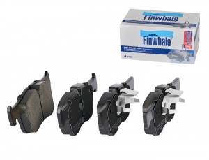 Колодки перед. дисковые  BMW 1-F20  F21  3-F30  F31  F34  4-F32  F33  F36 V1201 V1201 FINWHALE