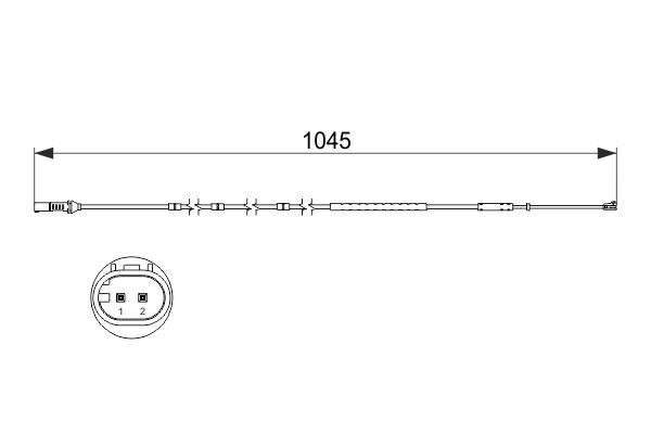 BMW 1-СЕРИЯ F20 (2011>) 1987474551 BOSCH